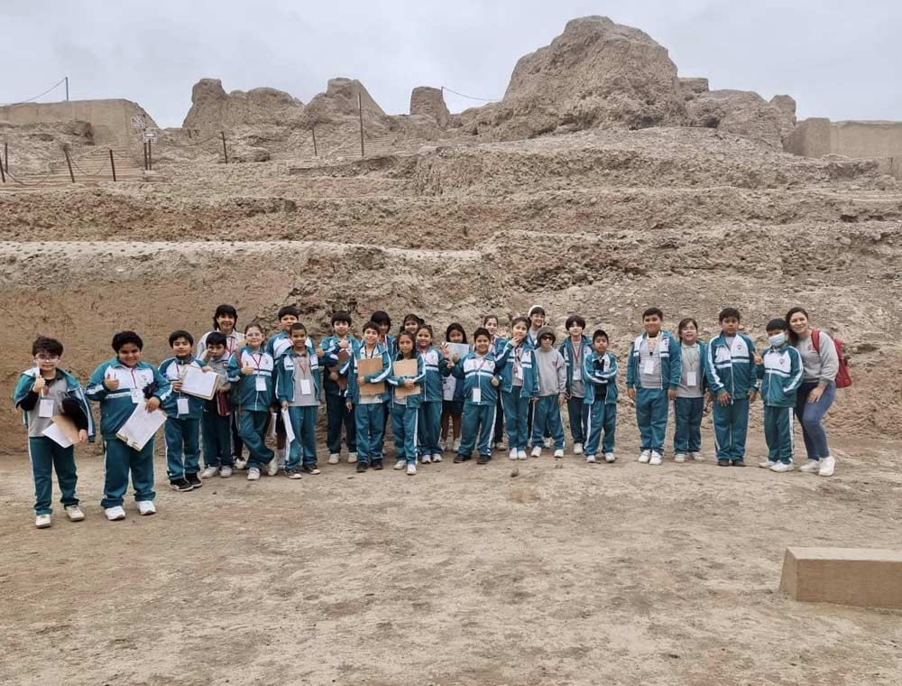 Descubriendo tesoros del pasado: visita de estudio a la Huaca Huantille Colegio Saint Camila’s School