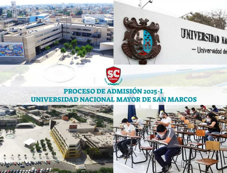 Proceso de Admisión 2025-I Universidad Nacional Mayor de San Marcos