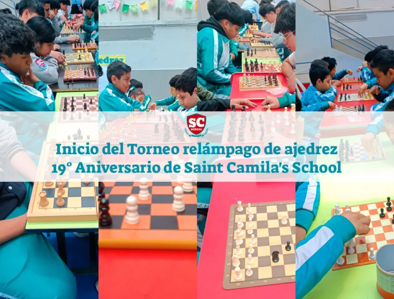 Torneo relámpago ajedrez 2024 - Saint Camila's School